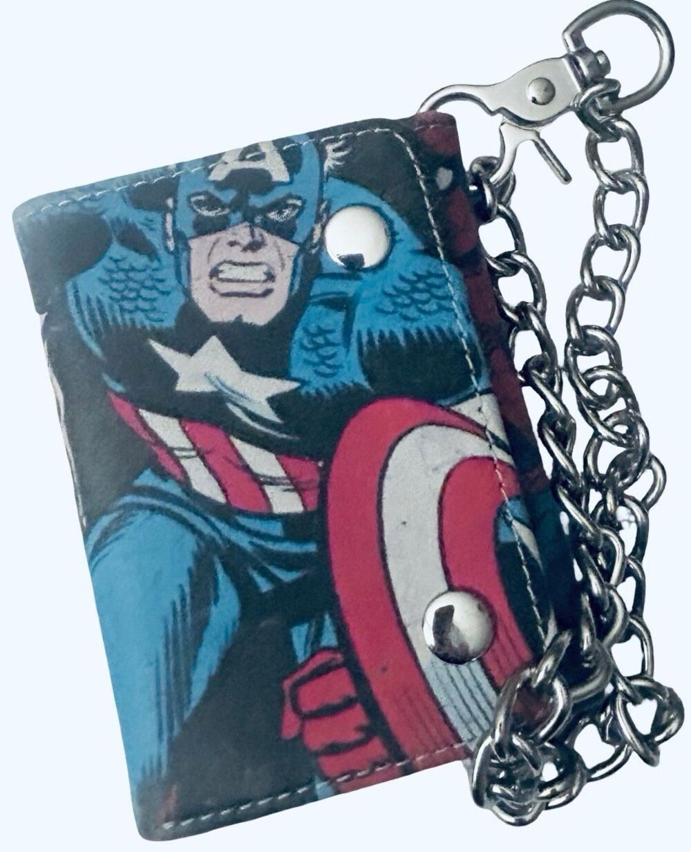 Marvel Captain America Wallet With Belt Chain